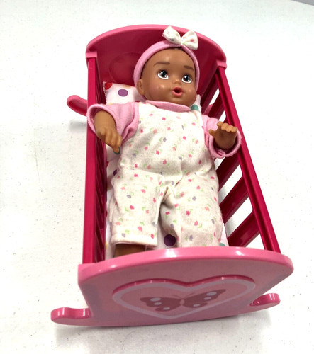 Vintage baby girl doll inch - 8",